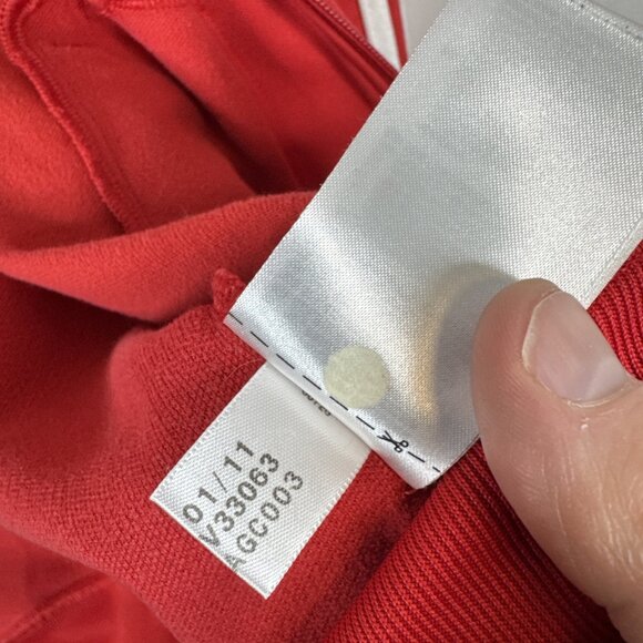 Vintage Adidas Originals Track Jacket Men’s M Red Trefoil 3-Stripe Retro - Picture 7 of 8